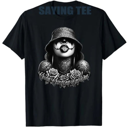 Chicana Payasa Clown Tee – Smile Now Cry Later Graphic Shirt