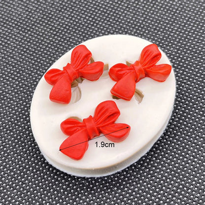 Bow Bowknot Silicone Cake Baking Mold Sugarcraft Chocolate Cupcake Resin Tools Fondant Decorating Tools
