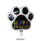 Dog Birthday Party Decorations 12inch Latex Print Animal Balloons Cute Pet Puppy Theme Baby Shower Birthday Party Decor Supplies