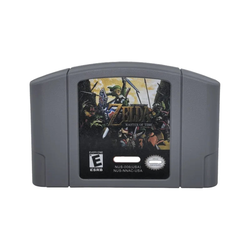 N64 USA Version 64 Bit Console Video Games Cartridge ZELDA Series Ocarina Of Time Majoras Mask Hobby Collection Gift Toys