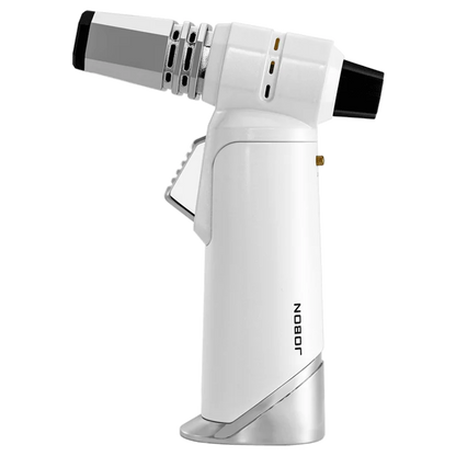 JOBON Blue Flame Gun Lighter Adjustable Flame Locking Flame Function 360° Can inverted to use Multi-functional Use Scene