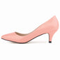 Women Pumps Classic Sexy Pointed Toes 5cm Low Med Kitten High Heels Shoes Spring Brand Design Dress Wedding Shoes Big Size 35-42