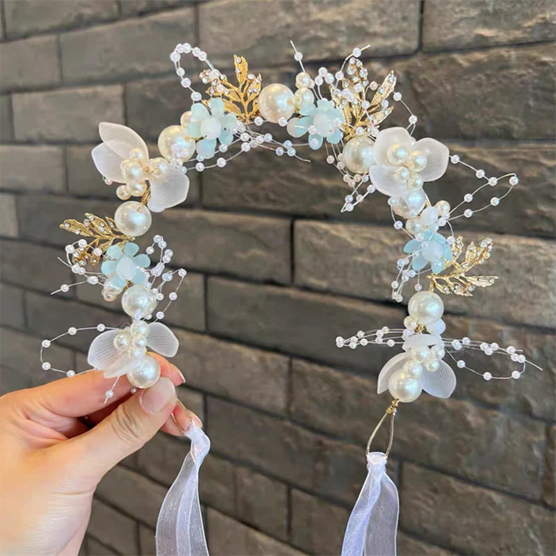 Beautiful Flower Garland Wreath Headband