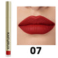 20 colors sexy long lasting velvet matte lip gloss liquid lipstick lip makeup red pink brown nonstick cup waterproof lip glaze