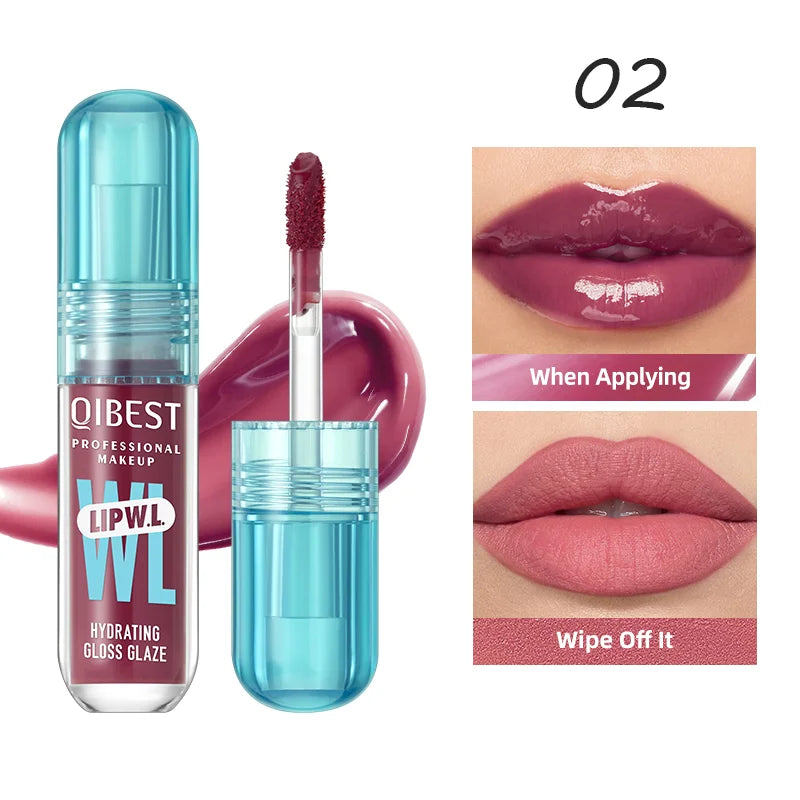 Mirror‑Shine Lip Gloss – Moisturizing, Lightweight, Non‑Greasy & Long‑Lasting Non‑Stick Formula (1pc)