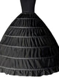 6 Hoop 3 Hoop 8 HoopCrinoline Black White Long Wedding Petticoat Ball Gown Dress Underskirt Skirt Half Slips Wedding Accessories