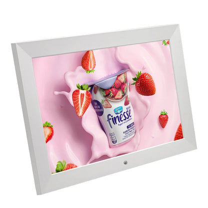 10‑Inch IPS Digital Photo Frame with 1280×800 Display & Remote Control
