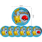 Pokémon birthday party decoration Balloon Disposable Tableware Tablecloth Straws Cup Plates Baby Shower Supplies