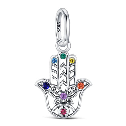 2025 Hot 925 Sterling Silver Rainbow Pride Month Charm Pendant heart bead unlimited Fit Original Bracelet For Women Jewelry Gift