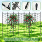 Garden Trellis for Climbing Plants Sturdy Plant Trellis Lattice Stake for Potted Plant Trellis Support Frame Gardening Supplies