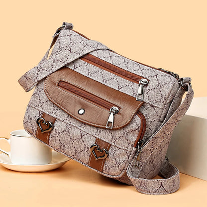 Old Style One Shoulder Wallet, Handbag, Crossbody Bag, High-quality Women's Bag Design, Multi Bag, Women's Cross Shoulder Bag