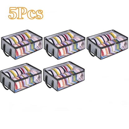 Large Capacity Black Hat Organizer: Foldable Non-Woven Cap Holder and Clothes Storage Hanging Bag