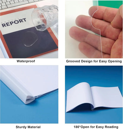10pcs /A4 File Folder With Draw Rod