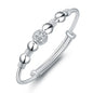 Trendy 925 Sterling Silver Bangles Bracelet Charms