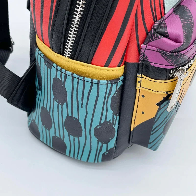 Nightmare Before Christmas Women’s Backpack – Jack & Sally Cosplay Fashion Bag