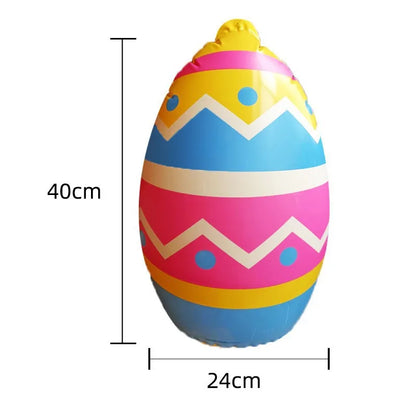 Cute Cartoon White Bunny Aluminum Foil Balloons Rabbit Happy Easter Party Decoration Supplies Children Favor Birthday Party Gift