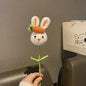 One artificial flower, vase decoration, Easter artificial carrot decoration, home decoration, party decoration