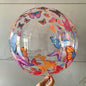 5PCS Butterfly Print Bobo Balloons Balloon Arch Wedding Happy Birthday Party Baby Shower Easter Christmas Ramadan Decoration