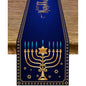 Hanukkah Menorah Table Runner – Star of David Holiday Home Décor