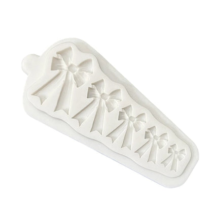 “Christmas Bow Silicone Mold – Fondant, Cookie & Chocolate Decorating Tool