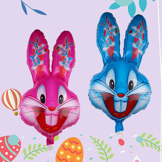 2pcs long ear Rabbit Balloons lovely Rabbit Balloon Easter Bunny Easter Party Decorations