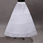 6 Hoop 3 Hoop 8 HoopCrinoline Black White Long Wedding Petticoat Ball Gown Dress Underskirt Skirt Half Slips Wedding Accessories