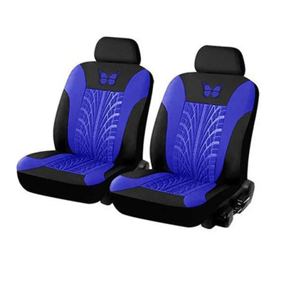 Car Seat Cover Full Set, Universal Butterfly Pattern Embroidery Auto Seat Cover Set