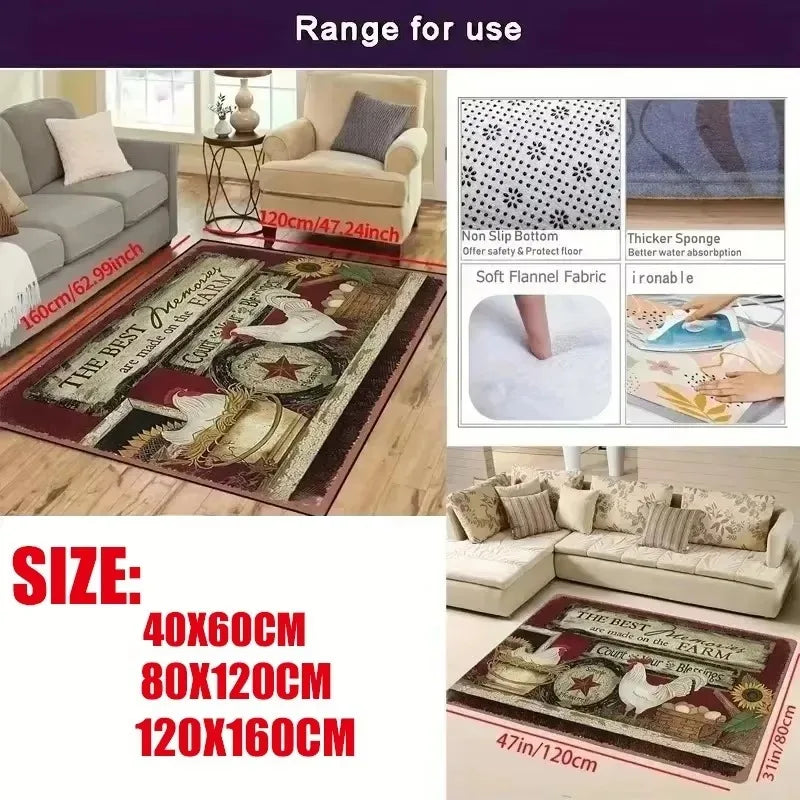 3D Carpet Visual Geometry Pattern Large Area Rug – Total Care and Style