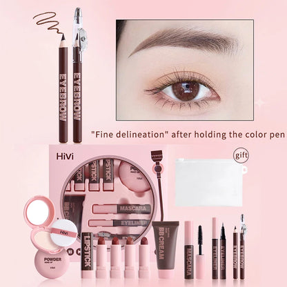 Makeup Gift Box HiVi  – Limited Lipstick & Powder Set