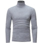 Thermal Underwear Tops Men Winter Clothes Thermal Shirt Autumn Men's Winter Tights High Neck Thin Slim Fit Long Sleeve T-shirt