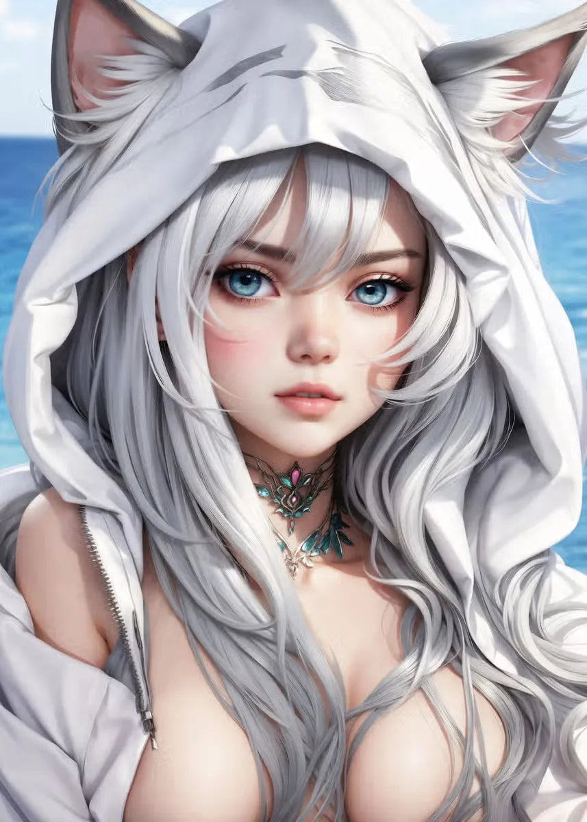 Sexy Cartoon Girl Wall Art Poster Prints Anime Women Modern Canvas Painting Home Decor Picture Living Room Murals Pintura