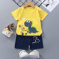 Fashion New Children Sets 6m-6y Toddler Costume Summer Blouse + Shorts Set For Kids Clothing Baby Girls T-shirt Outfit