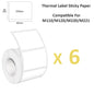 Phomemo M110/M220 40x30mm Thermal Labels - Self-Adhesive Waterproof Gloss Stickers for  Business/Barcode/Packaging/Office Use