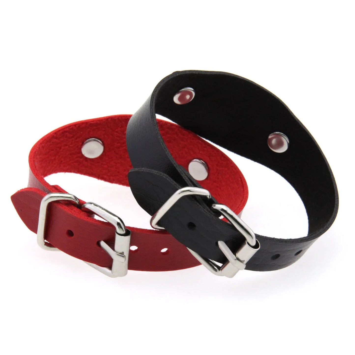 Punk Gothic Style PU Leather Faux Jewelry Heart Bracelet ,Male Female Lover Bangle Holiday Party Costume ﻿