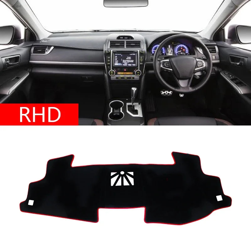 For Toyota Camry 50 XV50 2012~2017 Car Center Console Dashboard Cover Kit Sun Shade Anti-UV Pad Sun-proof Carpet Mat Accessories