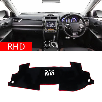 For Toyota Camry 50 XV50 2012~2017 Car Center Console Dashboard Cover Kit Sun Shade Anti-UV Pad Sun-proof Carpet Mat Accessories
