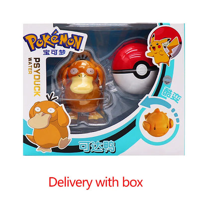 Pokemon Figures Toys Pocket Monsters Ball Model Pikachu Gengar Pokeball Dragonite Snorlax Pokeball poke Action Figures  Toy gift