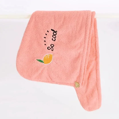 Quick‑Dry Hair Towel Wrap – Super Absorbent Soft Microfiber Head Towel for Women & Girls