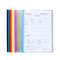 10pcs /A4 File Folder With Draw Rod