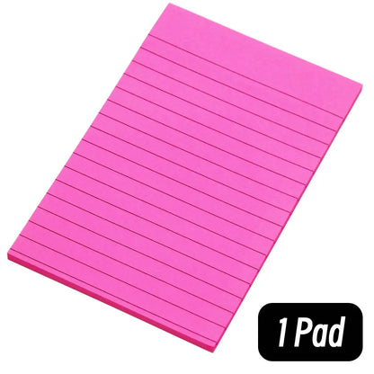 45 Sheets/Pad Scribed Notepad Post  Sticky Notes 8 Colors