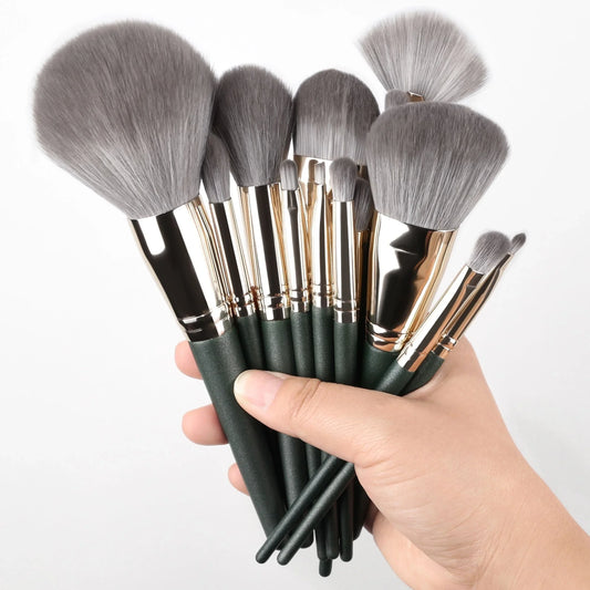 14 Piece Makeup Soft Brush Set