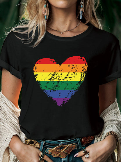 Pride Rainbow Women T Shirt