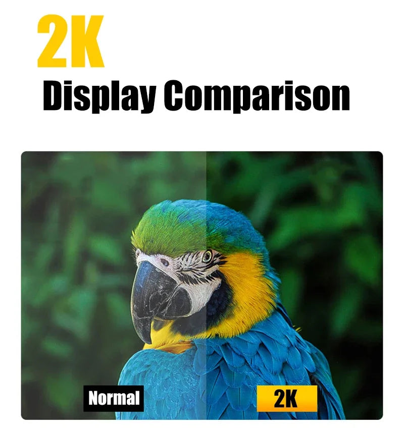 9.7 Inch 2K Touch Screen HDMI-compatible LCD for Raspberry Pi Orange Pi Windows PC Display with Cortical Case Portable Monitor