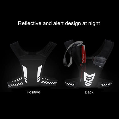 1pc Running Vest Phone Holder for Men and Women, Waterproof Cell Phone and Key Pouch, Reflective Hydration Vest for Training and Free Workouts.
