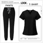 Hot Sale Clinic Workwear Unisex Medical Nurse Scrub Set Clinical Uniform Men Women Beauty Salon Costume Doctor Nursing Top Pants