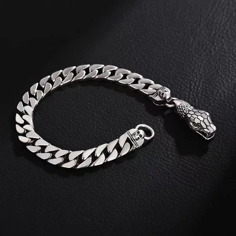 Trendy Punk Bracelet High Quality Skull Bracelet Boutique Jewelry Birthday Gift