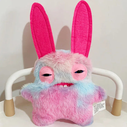22cm Funny Ugly Teeth Monster Plush Toys Stuffed Anime The Block Monster Plushies Squirm Rainbow Crazy Rabbit Peluche Xmas Gifts