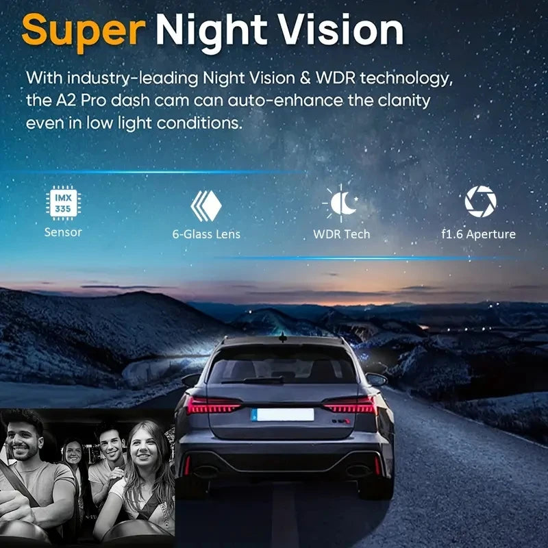 1080P Dual Camera,Dash Cam for Cars,Front And Inside,car Camera with IR Night Vision,Loop Recording,wide Angle Car DVR Camera
