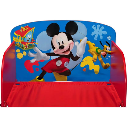 Disney Mickey Mouse Wood and Metal Toddler Bed