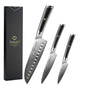 Sunnecko Damascus Chef Knife Set – 1–7 PCS High Carbon VG10 Steel Ultra‑Sharp Kitchen Knives